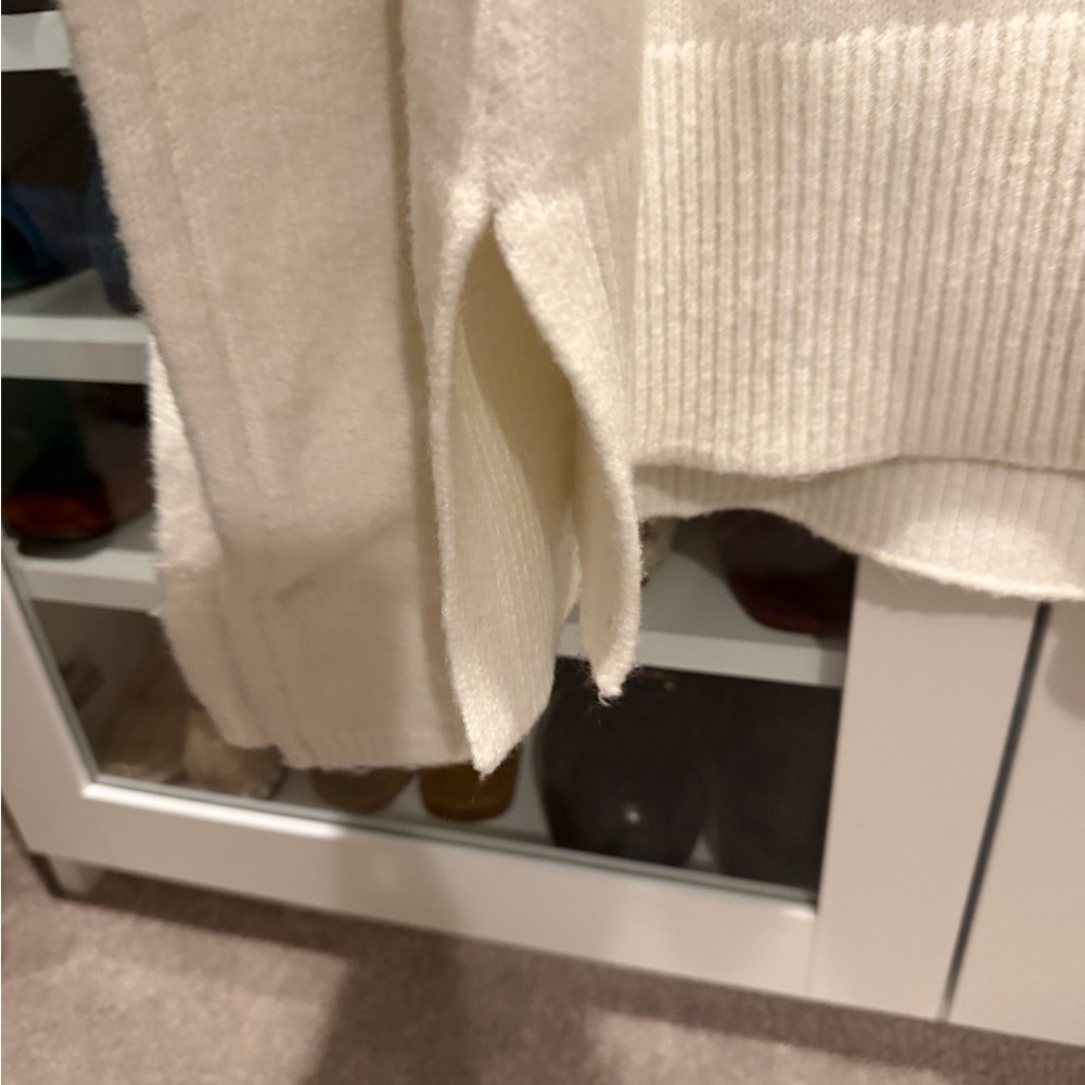 French Connection Cream Cowl Neck Sweater - Picture 6 of 12